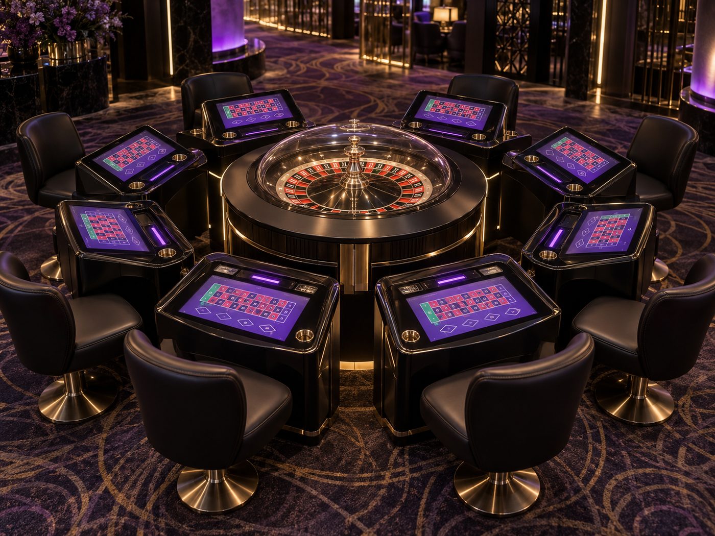 Coreon Gaming electronic roulette systems